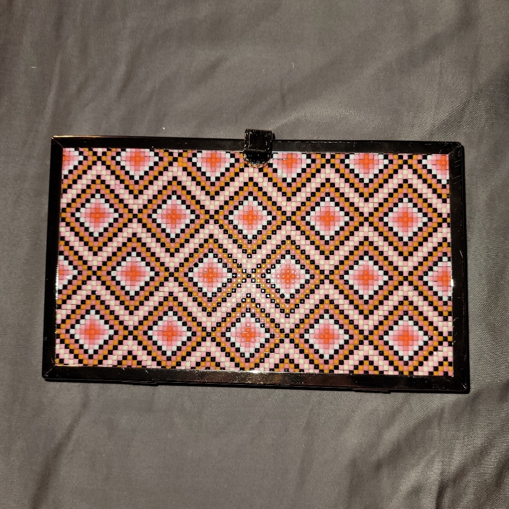 Kate Landry geometric box purse